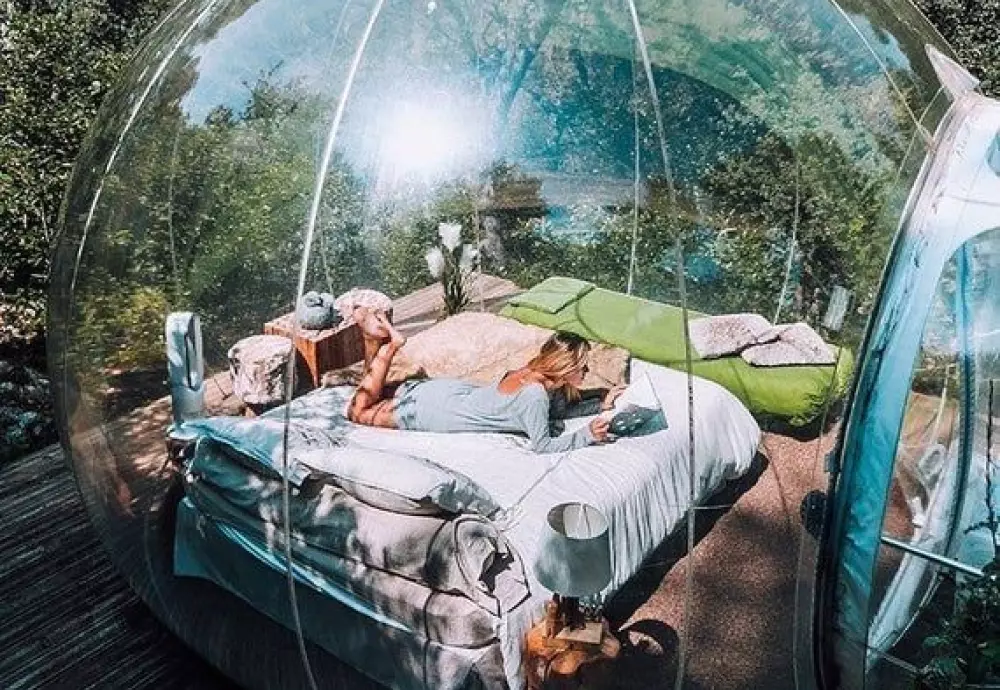 bubble tents in texas